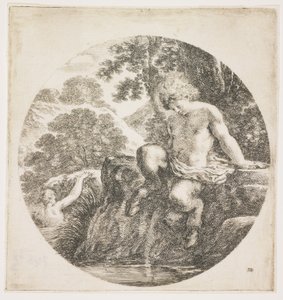 Il giovane satiro, 1656 da Stefano della Bella